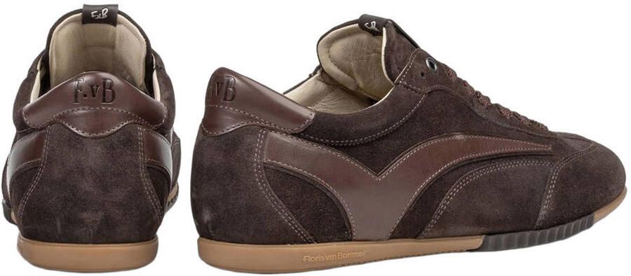 Floris van Bommel suède sneakers donkerbruin - Foto 3