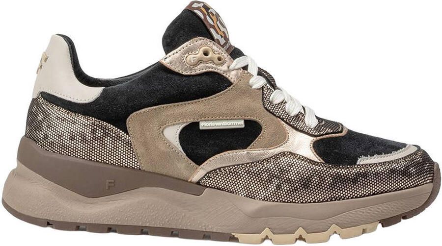 Floris van Bommel TRENI 02.07 Lage sneakers Dames sneakers Metallics
