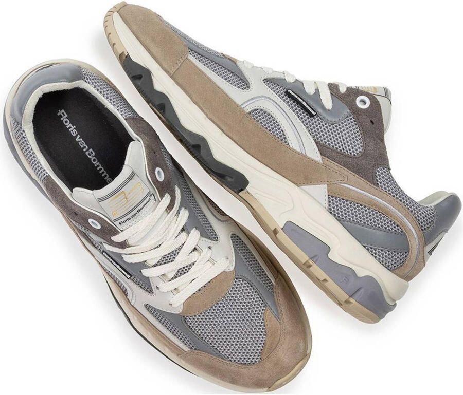 Floris van Bommel suède sneakers lichtbruin - Foto 2