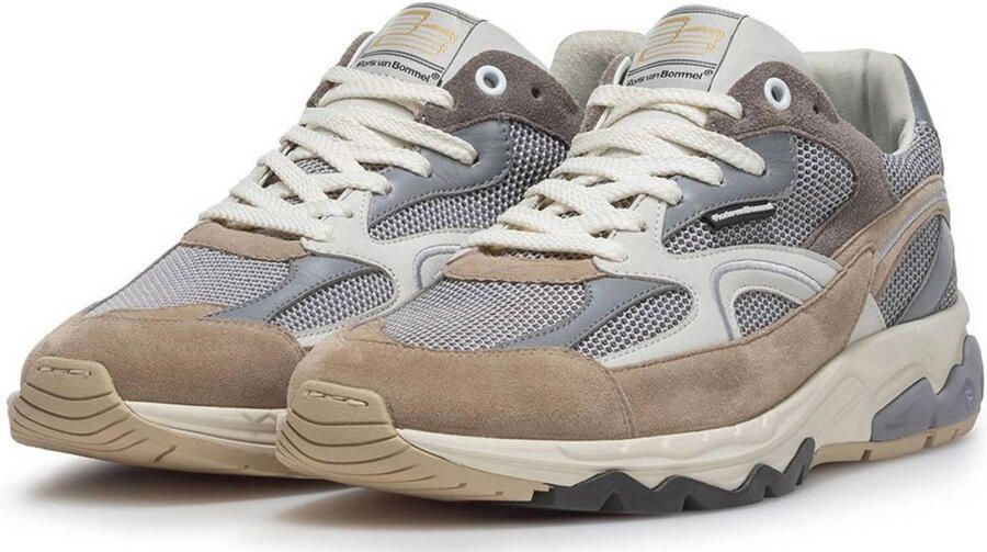 Floris van Bommel suède sneakers lichtbruin - Foto 3