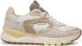 FLORIS VAN BOMMEL Lage Sneakers Dames Sfw-10164 Treni 39 5 Textiel Beige - Beige