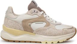 FLORIS VAN BOMMEL Lage Sneakers Dames Sfw-10164 Treni 5 Textiel Beige