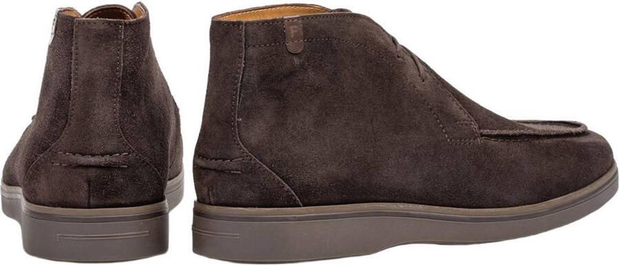 Floris van Bommel suède veterboots donkerbruin - Foto 3