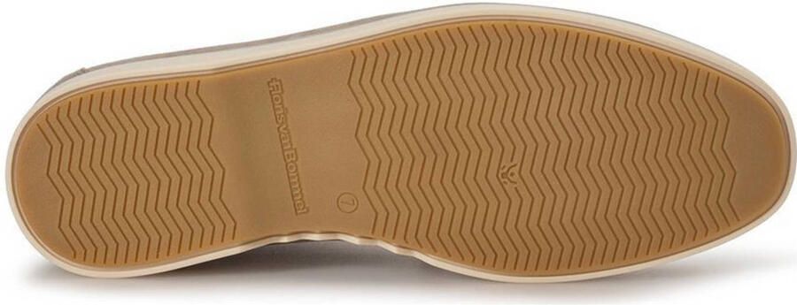FLORIS VAN BOMMEL Veterschoenen Heren Sfm-50185 De Oister Maat: 42⅔ Materiaal: Suède Kleur: Beige - Foto 7