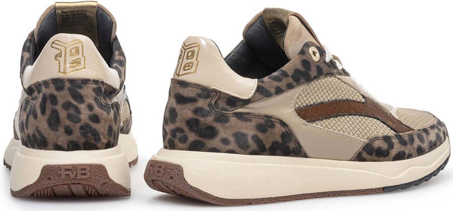 FLORIS VAN BOMMEL Lage Sneakers Dames Sfw-10138 Suvi Maat: 38 5 Materiaal: Suède Kleur: Taupe