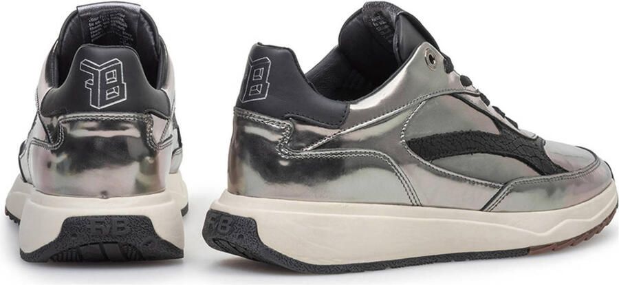 FLORIS VAN BOMMEL Lage Sneakers Dames Sfw-10138 Suvi Maat: 38 5 Materiaal: Leer Kleur: Zilverkleurig