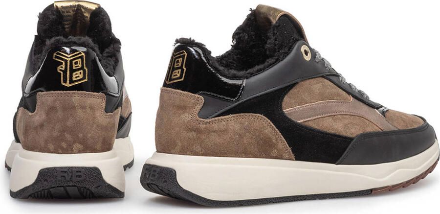 FLORIS VAN BOMMEL Lage Sneakers Dames Sfm-10138 Suvi Maat: 37 5 Materiaal: Leer Kleur: Bronskleurig - Foto 3
