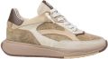 Floris van Bommel Suvi 02.27 leren sneakers taupe - Taupe