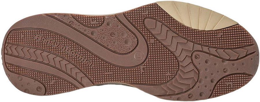 Floris van Bommel Suvi 02.27 leren sneakers taupe - Foto 3