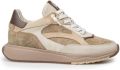 Floris van Bommel Suvi 02.27 suède sneakers taupe - Taupe