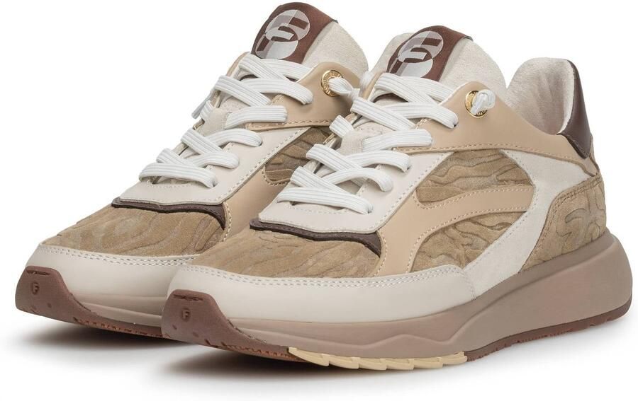 Floris van Bommel Suvi 02.27 suède sneakers taupe - Foto 3