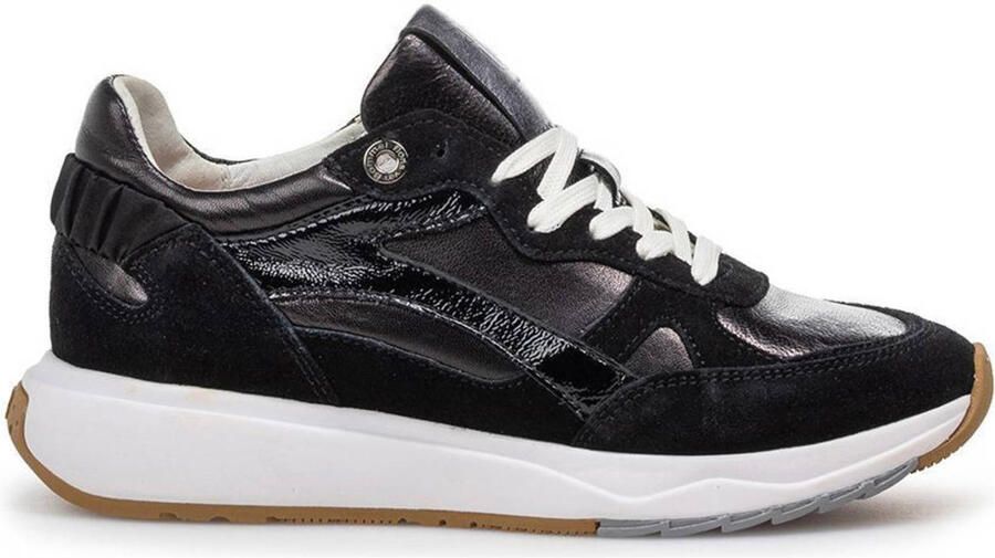 Floris van Bommel Suvi 04.00 suède sneakers zwart