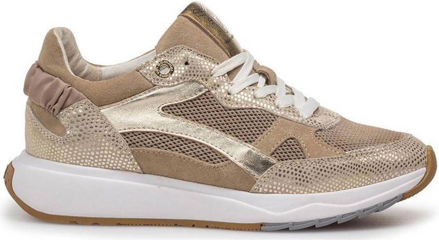 Floris van Bommel Sfw-10156 Suvi Sneakers Leer Dames Beige