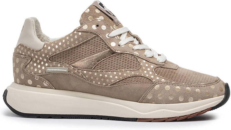 Floris van Bommel Suvi 05.00 suède sneakers taupe
