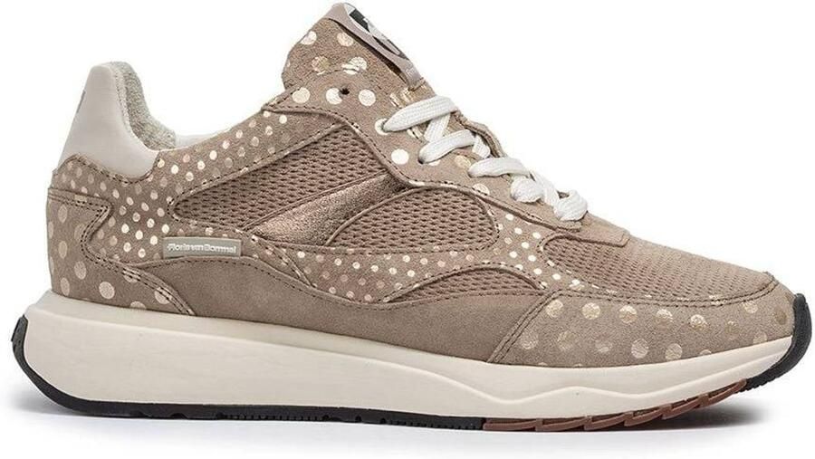 Floris van Bommel Suvi 05.00 suède sneakers taupe