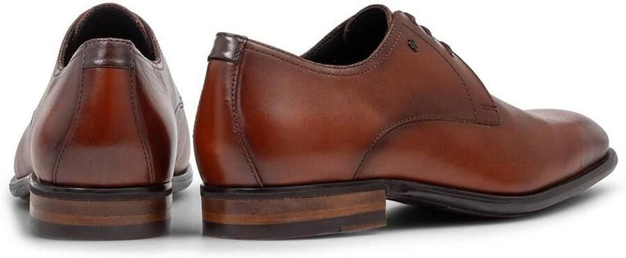 Floris van Bommel Terra 02.05 leren veterschoenen donker cognac - Foto 2