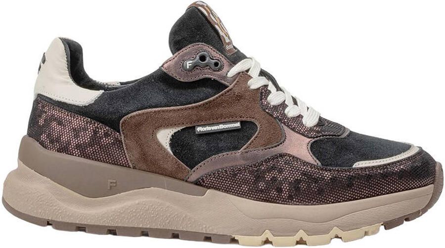 Floris van Bommel Treni 02.08 suède sneakers brons
