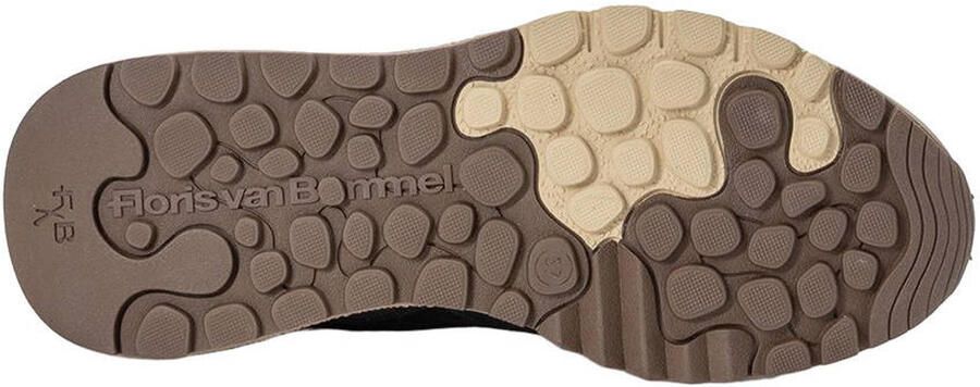 FLORIS VAN BOMMEL Lage Sneakers Dames Sfw-10164 Treni Maat: 37 5 Materiaal: Textiel Kleur: Zwart - Foto 3