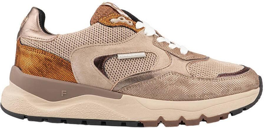 Floris van Bommel TRENI 02.10 Lage sneakers Dames sneakers Wit beige