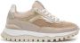 FLORIS VAN BOMMEL Lage Sneakers Dames Sfw-10100 Grommi Maat: 39 Materiaal: Leer Kleur: Beige - Thumbnail 1