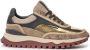 FLORIS VAN BOMMEL Lage Sneakers Dames Grommi 02.03 Maat: 42 Materiaal: Suède Kleur: Goud - Thumbnail 1