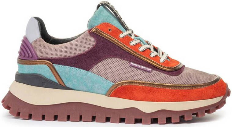 Floris van Bommel GROMMI 02.03 Lage sneakersDames sneakers Rood