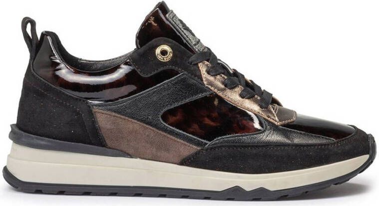 FLORIS VAN BOMMEL Lage Sneakers Dames Mari 01.11 Maat: 38 5 Materiaal: Lak Kleur: Brons