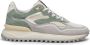 FLORIS VAN BOMMEL Lage Sneakers Heren Sfm-10159 Noppi Maat: 40 Materiaal: Leer Kleur: Groen - Thumbnail 1