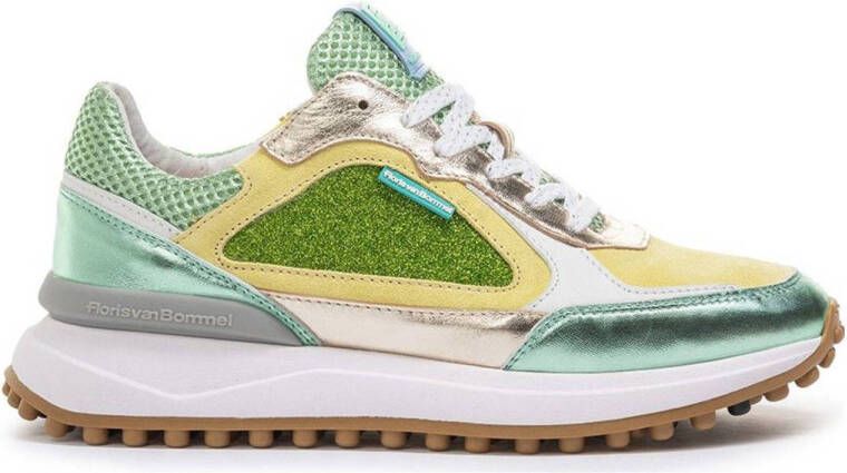 Floris van Bommel DE~GROMMER~07.00~~~~~~~~~~~~~~ Lage sneakersVrije tijdsschoenen sneakers Groen