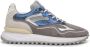 FLORIS VAN BOMMEL Lage Sneakers Heren Sfm-10206 Noppi Maat: 48 Materiaal: Suède Kleur: Blauw - Thumbnail 1