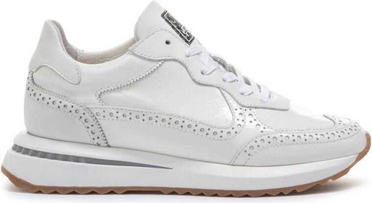 Floris van Bommel Sumi 07.09 leren sneakers wit