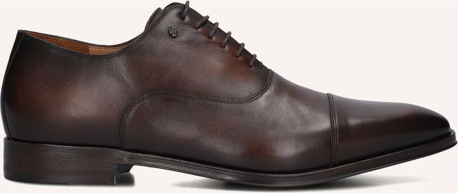 VAN BOMMEL Nette Schoenen Heren Sbm-30088 Raffa Maat: 42 Materiaal: Leer Kleur: Bruin - Foto 2