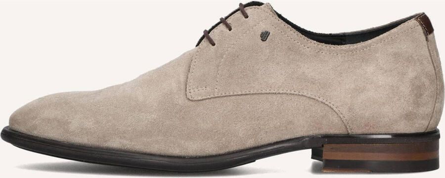 VAN BOMMEL Nette Schoenen Heren Sbm-30165 Terra 42 5 Suède Taupe - Foto 5