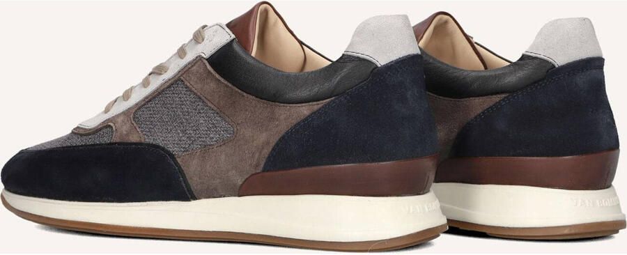 VAN BOMMEL Lage Sneakers Heren Sbm-10020 Libra Suède Grijs