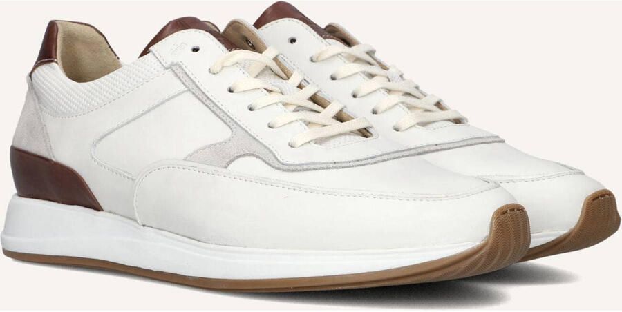 VAN BOMMEL Lage Sneakers Heren Sbm-10020 Libra 43 5 Leer Wit - Foto 2