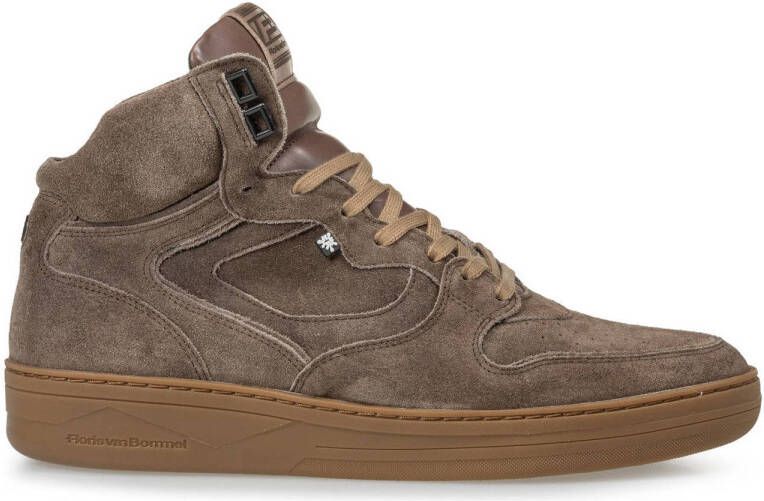 Floris van Bommel Wembli 11.09 suède sneakers taupe