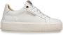 Floris van Floris van Bommel van Floris van Bommel Sneakers Dames Lage sneakers Damesschoenen Leer SFW-10106 Wit - Thumbnail 2