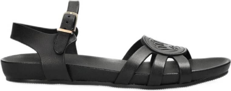 Fred de la Bretoniere Clover Dua leren sandalen zwart