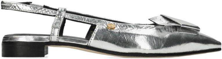 Fred de la Bretoniere Elisse Sling slingback loafers zilver