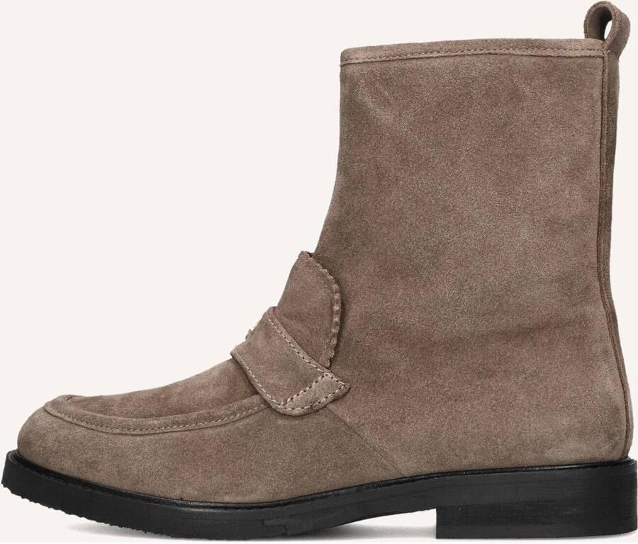 FRED DE LA BRETONIERE Boots Dames Paris Feliz Suède Taupe - Foto 3