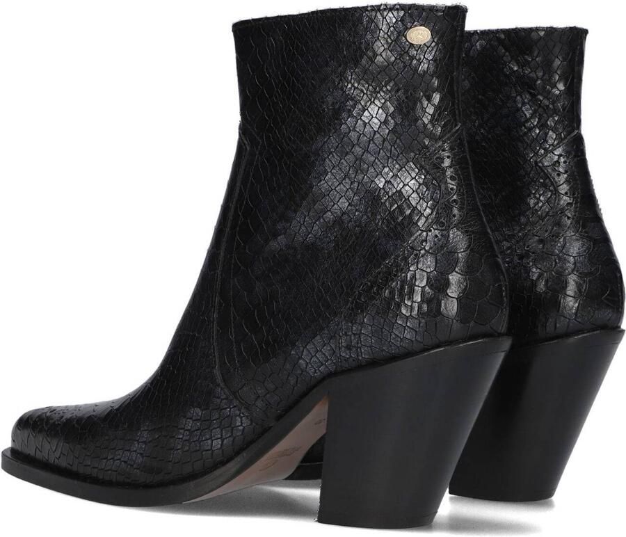 FRED DE LA BRETONIERE Enkellaarsjes Dames Blaire Ankle Boot Leer Zwart - Foto 2