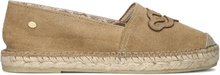 FRED DE LA BRETONIERE Espadrilles Dames Mili Lily Suède Beige