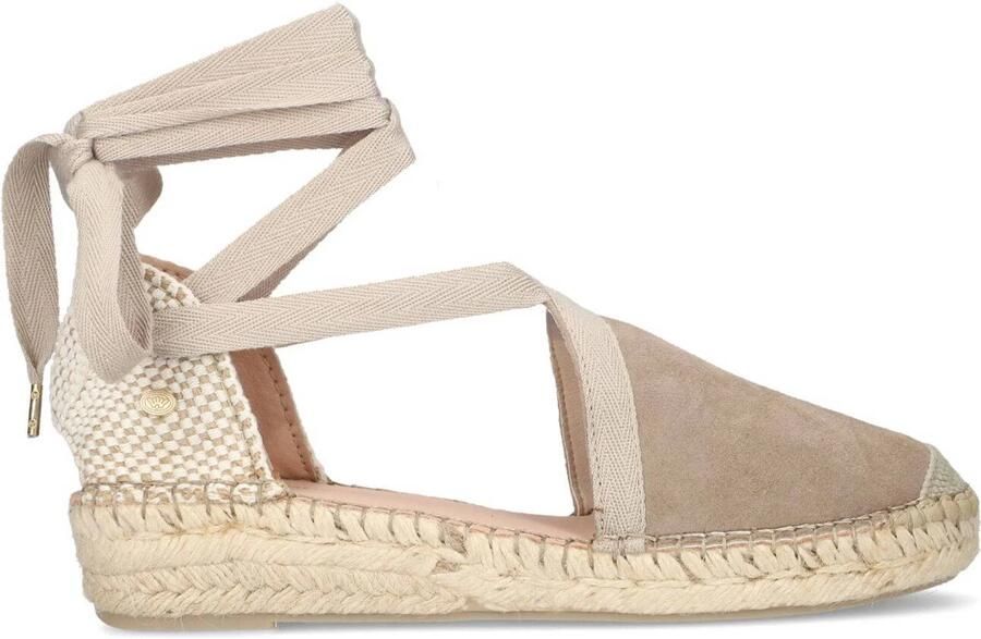 FRED DE LA BRETONIERE Espadrilles Dames Romi Luz Textiel Beige