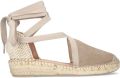 FRED DE LA BRETONIERE Espadrilles Dames Romi Luz Textiel Beige - Beige
