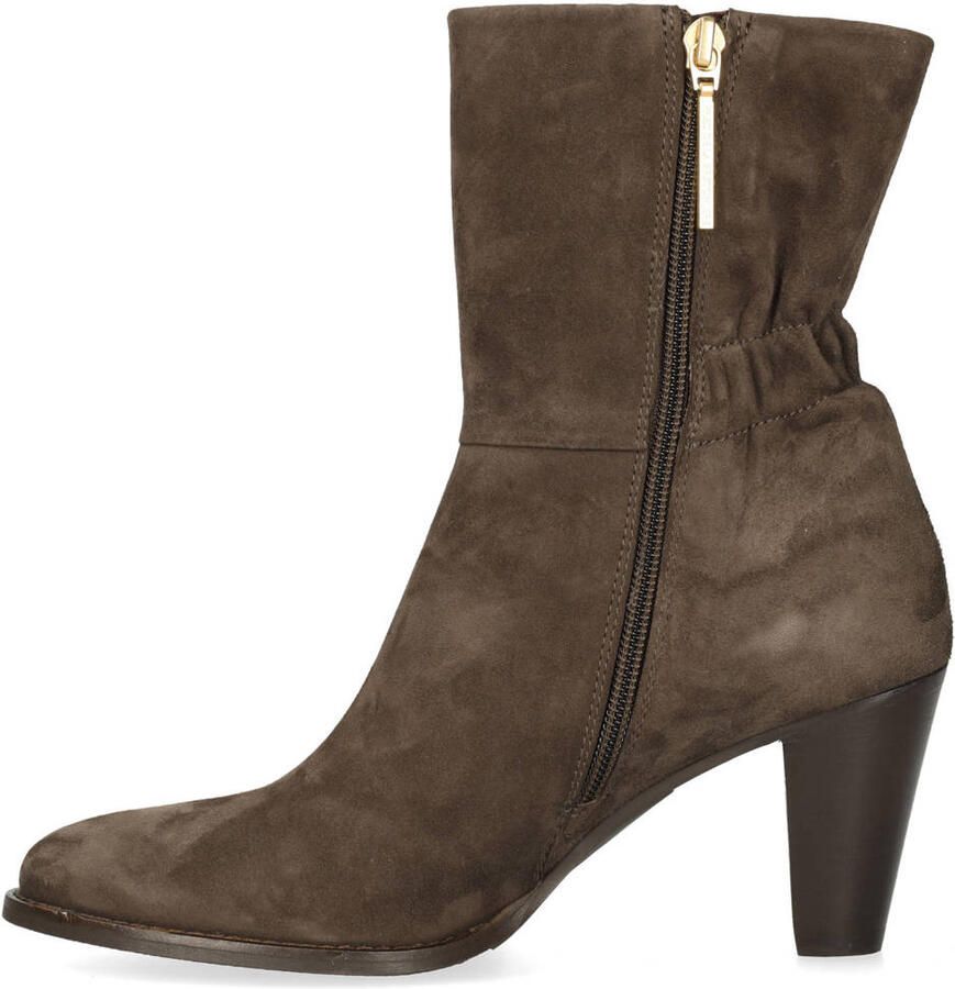 Fred de la Bretoniere Heeled High Boot Giny Area Donker Brown Dames Laarzen - Foto 2
