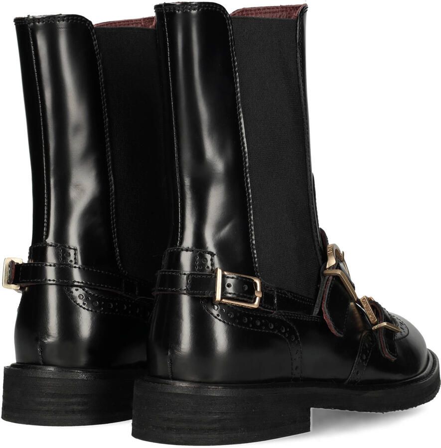FRED DE LA BRETONIERE Biker Boots Dames Paris Edane Lakleer Zwart - Foto 7