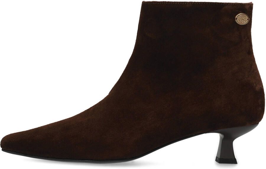 Fred de la bretoniere CARA CARLA Ankle Boot Suede Brown - Foto 6