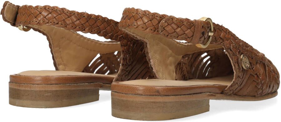 FRED DE LA BRETONIERE Slingbacks Dames Ellis Woven Maat: 42 Materiaal: Leer Kleur: Bruin - Foto 6