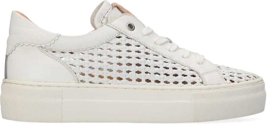 Fred de la bretoniere Storm Isa sneaker geweven Wit