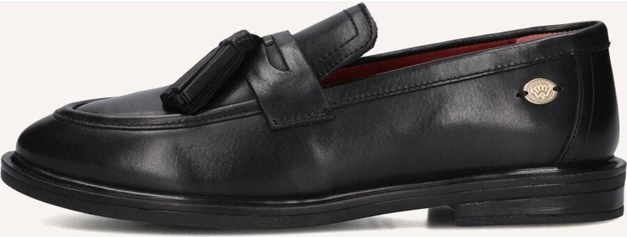 FRED DE LA BRETONIERE Loafers Dames Fairy Moccy Leer Zwart - Foto 4